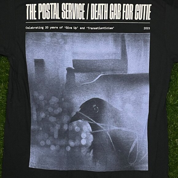 The Postal Service Dead Cab for Cutie 20 year Anniversary 2023 T-shirt size Smal - Picture 2 of 6
